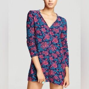 306 lilly pulitzer long sleeve coverup